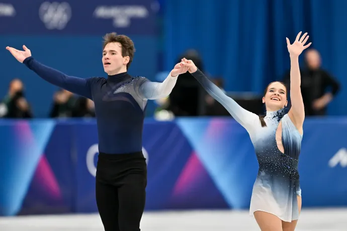 „Egyszerűen tökéletes volt, ennél jobban nem is csinálhattuk volna” – nagyon büszke az olimpiai negyedik helyre a magyar műkorcsolyapáros