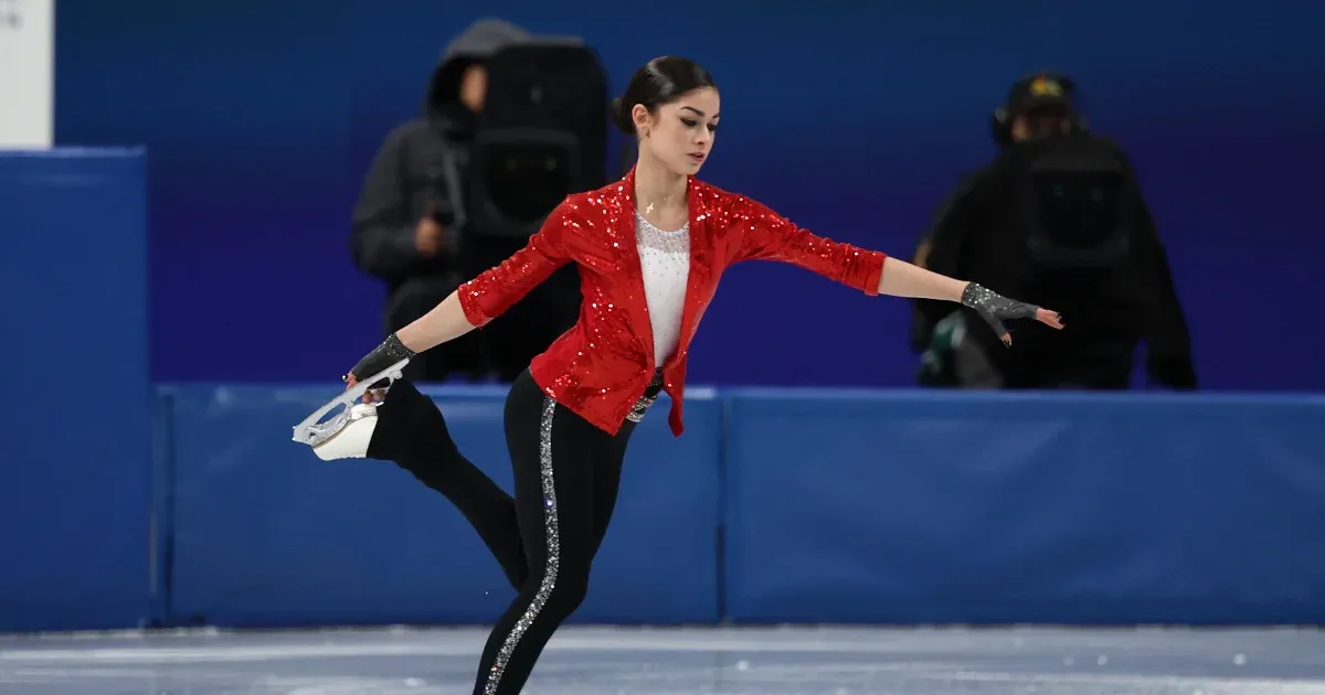 Az edzője feszültséget keltett, de elbírta a nyomást az orosz műkorcsolyázó