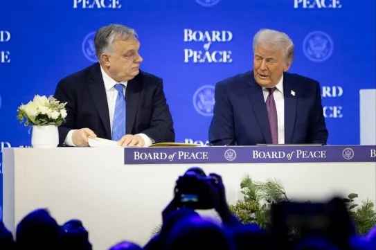 Hamarosan a parlament is szavazhat a Trump-féle Béketanács alapokmányáról