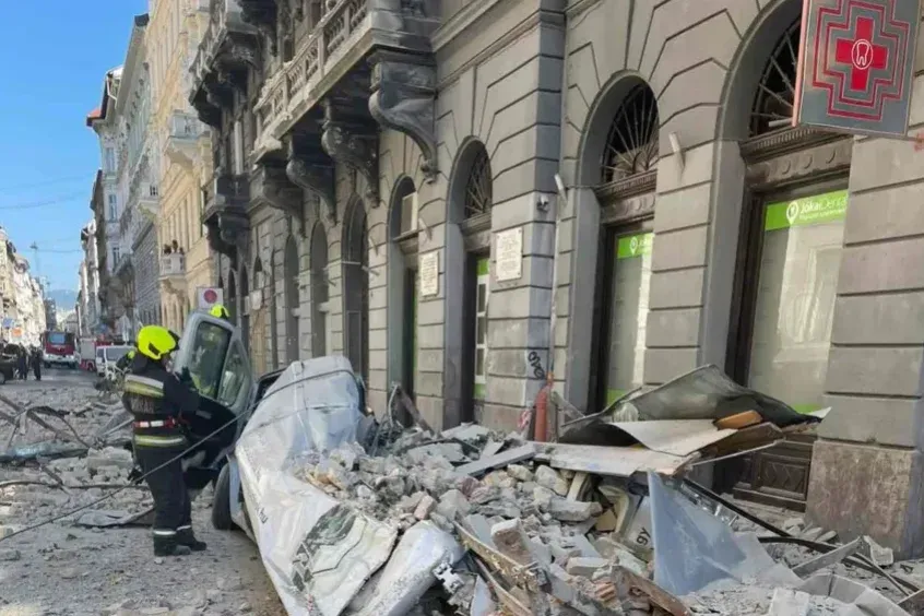 Négy ember ellen emeltek vádat a Jókai utcai házomlás ügyében