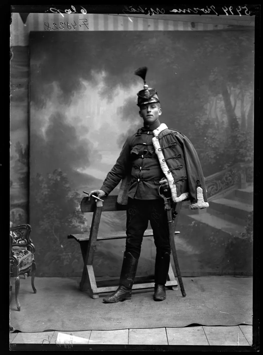 Kozma Mihály huszár, Zalaegerszeg, 1912–1921 – Fotó: Néprajzi Múzeum Fényképtára / Vajda Dóri felvétele