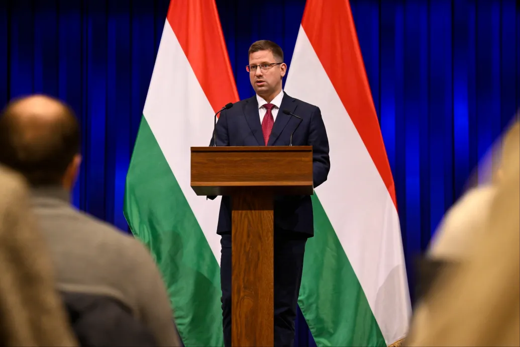 Kormányinfót tart Gulyás Gergely