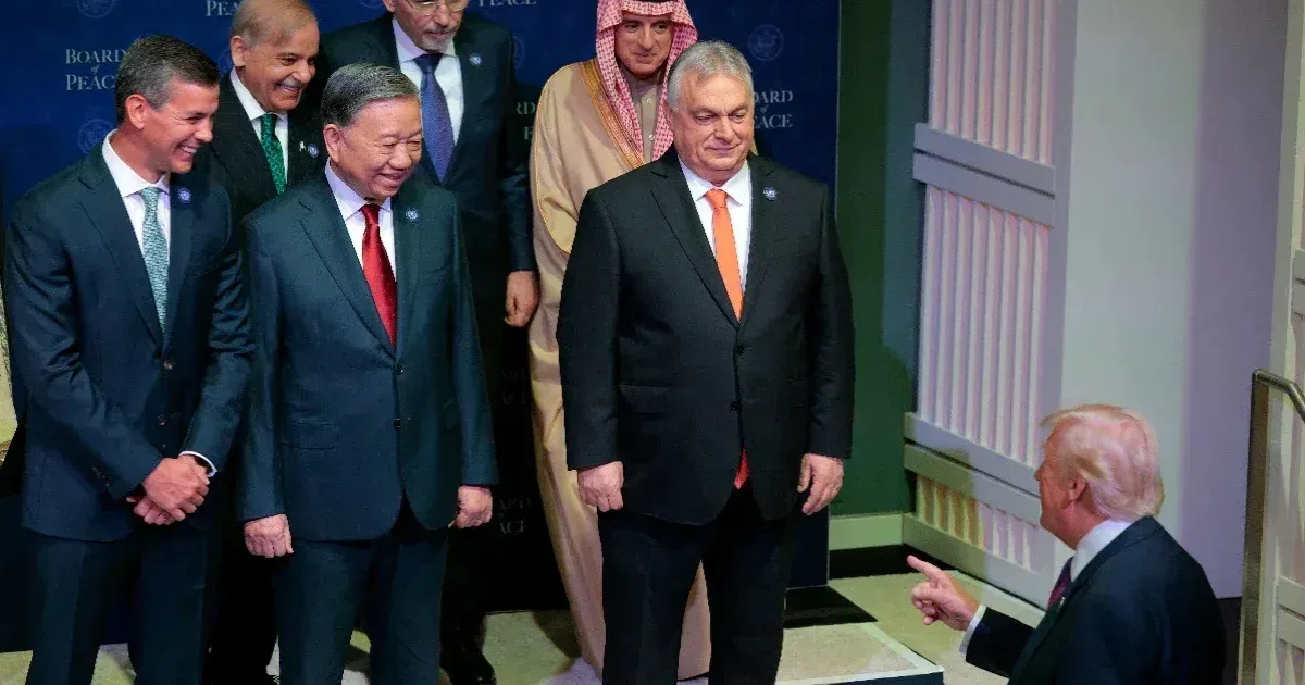 Orbán at Board of Peace meeting: Our participation not merely a matter of principle, but also of...