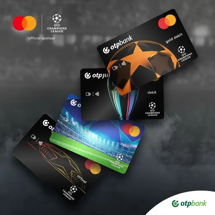 UEFA Bajnokok Ligája design – Fotó: Mastercard, OTP Bank