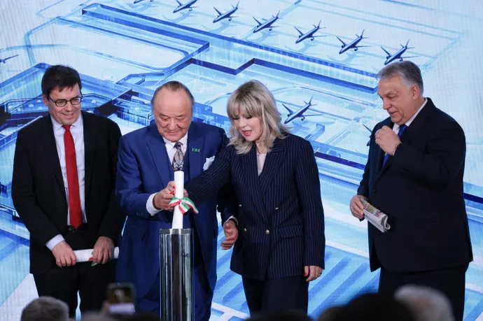 Orbán Viktor az új reptéri terminál alapkőletételénél: A háborús szomszédság nem turistacsalogató dolog