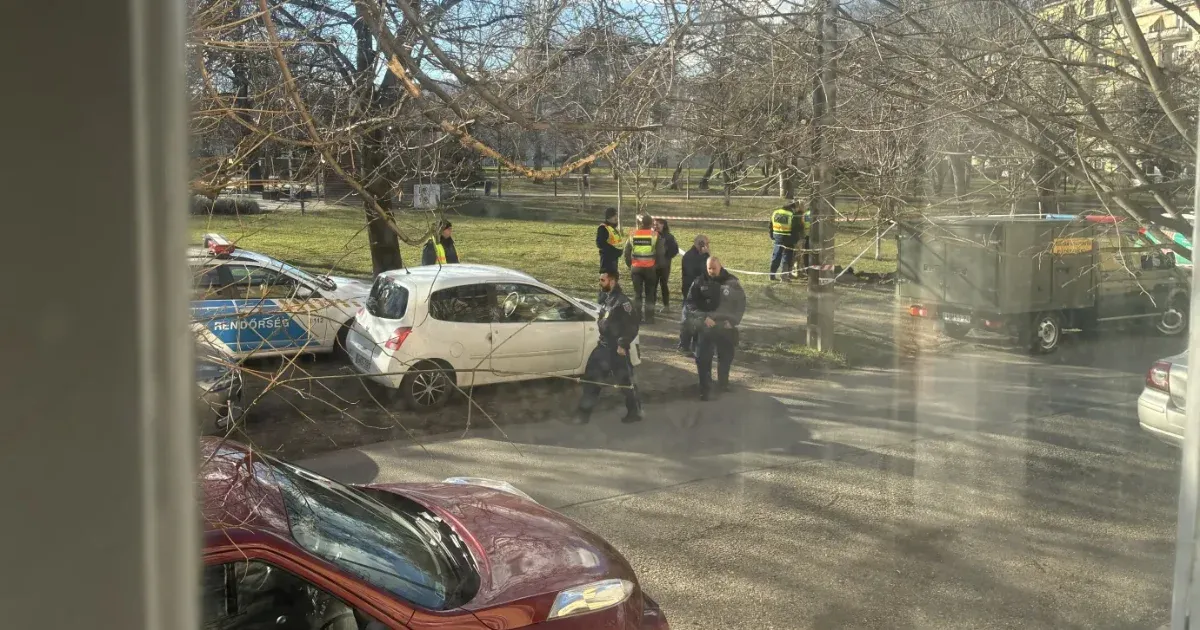Második világháborús bomba miatt lezárták a Csörsz parkot