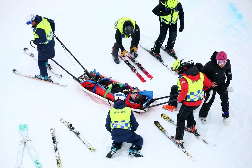 Hatalmasat bukott a félcső világbajnoka az olimpián
