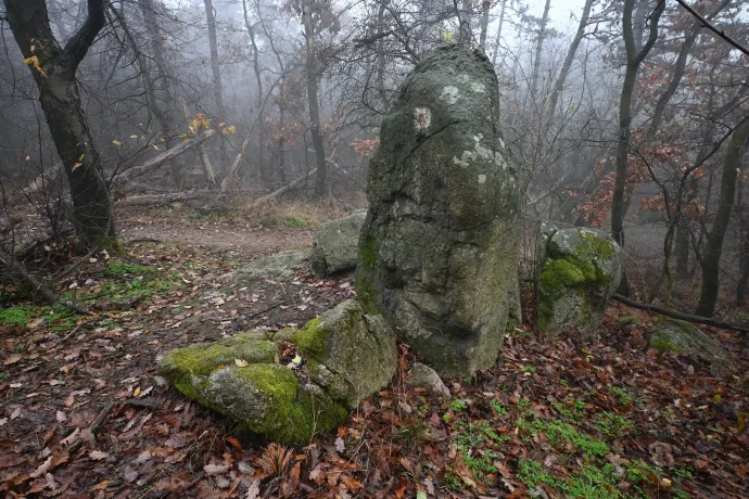 A Hurka-völgy, a sáncvár maradványai és az első ingókő – Fotó: Tenczer Gábor / Telex