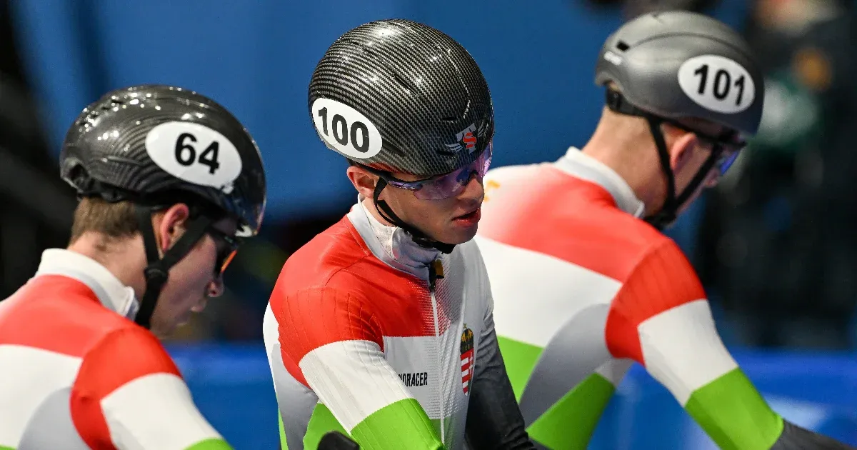 Nyolcadik a magyar férfi gyorskorcsolya-váltó az olimpián