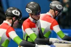 Nyolcadik a magyar férfi gyorskorcsolya-váltó az olimpián