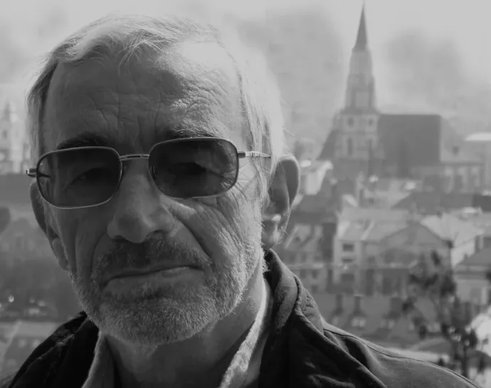 Bodor Ádám és Kolozsvár – Fotó: Bodor Anikó