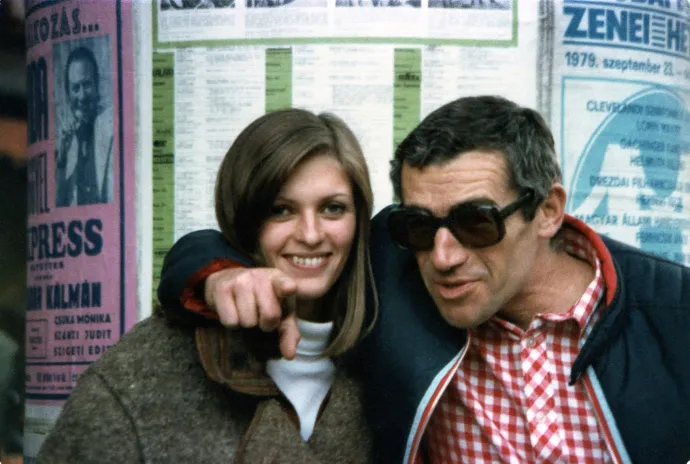 Bodor Ádám és Bodor Anikó 1979-ben Budapesten – Fotó: családi archívum