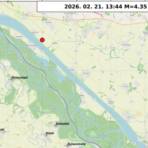 1996 óta ez volt a harmadik földrengés ezen a területen Szlovákiában