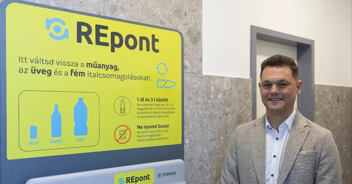 Közterületi palackvisszaváltó automaták elhelyezését tervezi a MOHU
