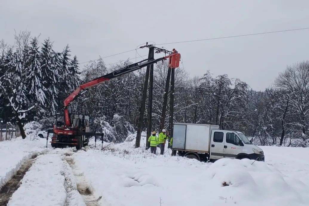 Megsemmisült a hálózat egy része az Őrségben, sok településen továbbra sincs áram