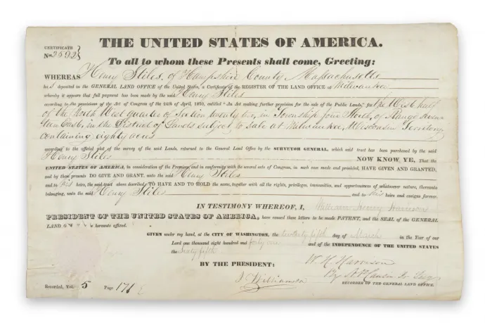 Ritka elnöki kéziratok George Washingtontól Trumpig a Bálnában (x)