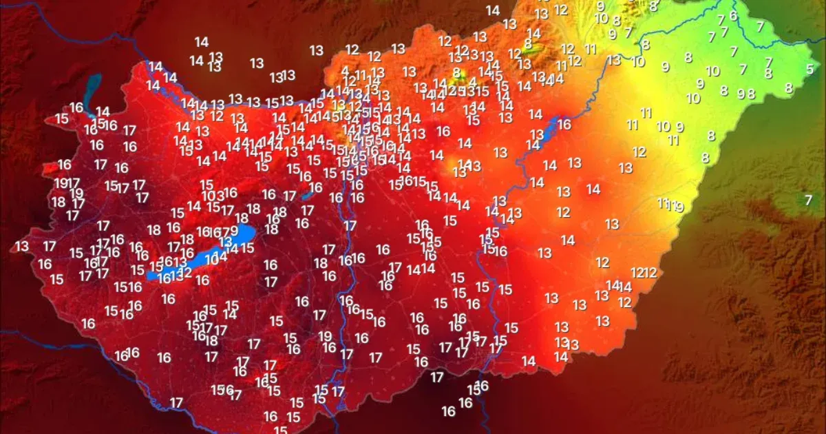 Februári tavasz: 19 fok fölötti hőmérsékletet is mértek hétfőn