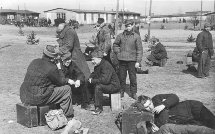 Német hadifoglyok a Szovjetunióban – Fotó: Bundesarchiv /Wikipédia