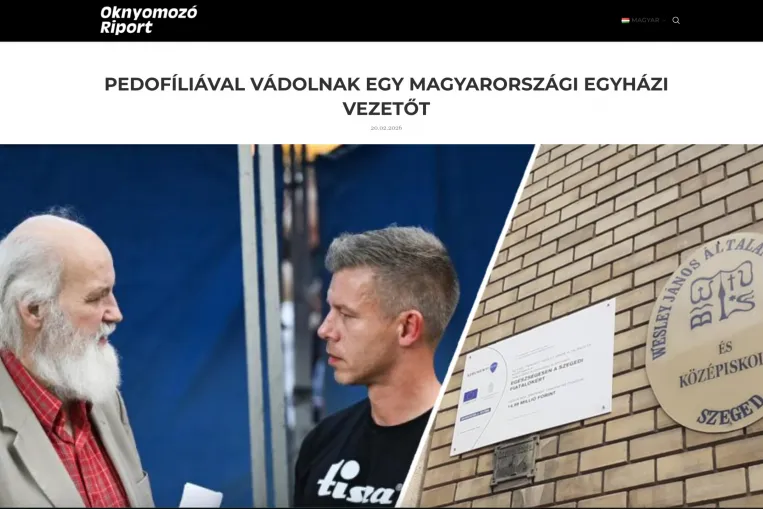 Russian-backed smear campaign launched against Orbán critic Methodist pastor