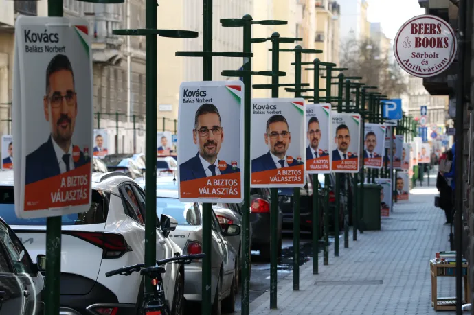 Másnapra eltűnt az újlipótvárosi fideszes plakáterdő