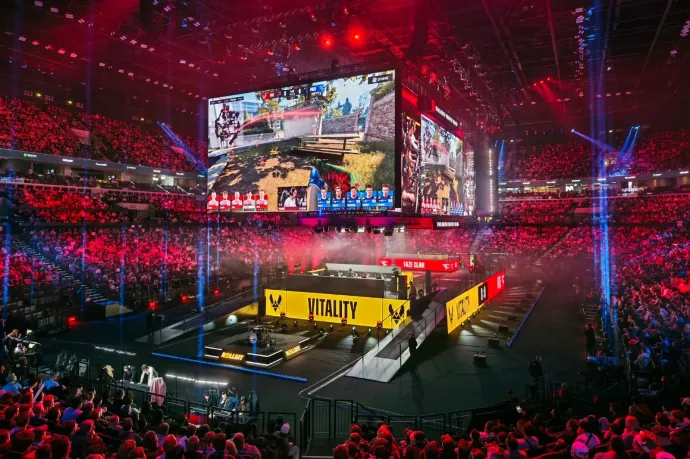 A budapesti Counter-Strike Major döntője az MVM Dome-ban – Fotó: Flachner Balázs / Telex