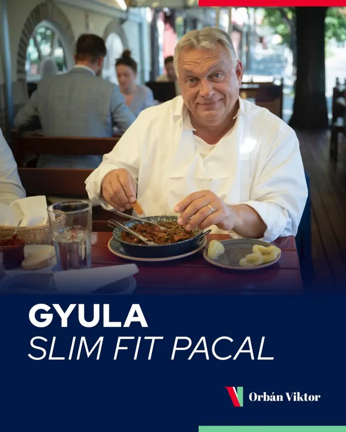 Pacal nem csak Hatvanban – Fotó: Orbán Viktor / Facebook