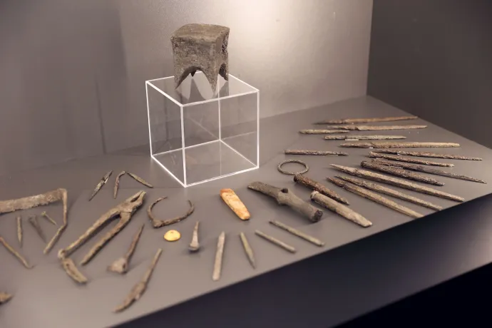 Ékszerész-felszerelés a dák királyság korából – Fotó: Zsizsmann Erika / Transtelex