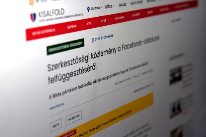A Meta szerint egy hiba okozta a kormánypárti Facebook-oldalak felfüggesztését, többet vissza is állítottak