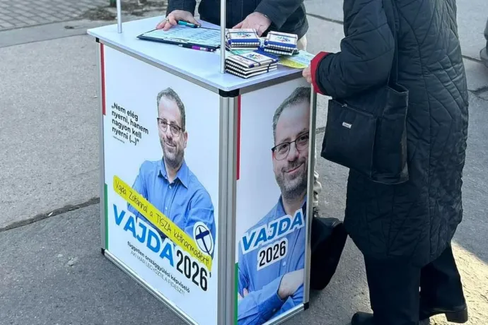 Megtiltották a függetlenként induló Vajda Zoltánnak, hogy a Tisza nevével és Magyar Péter-idézettel kampányoljon