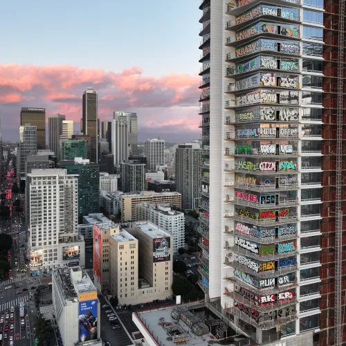 Los Angeles búcsúzhat a nevezetes Graffiti-tornyoktól Kép