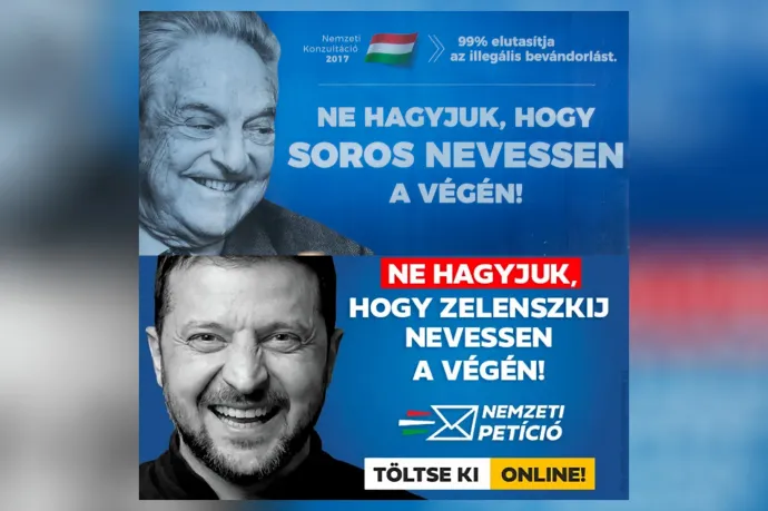 „Ne hagyjuk, hogy Zelenszkij nevessen a végén” – ismerős fordulattal hirdeti a kormány a nemzeti petíciót