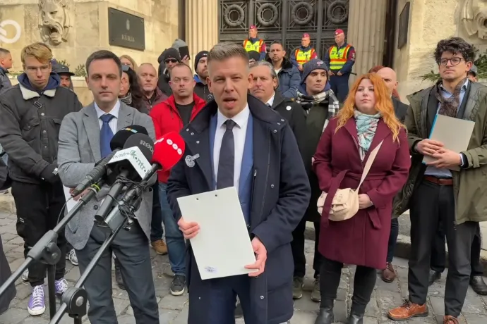 Háromnegyed órát beszélt Magyar Péter a legfőbb ügyésszel