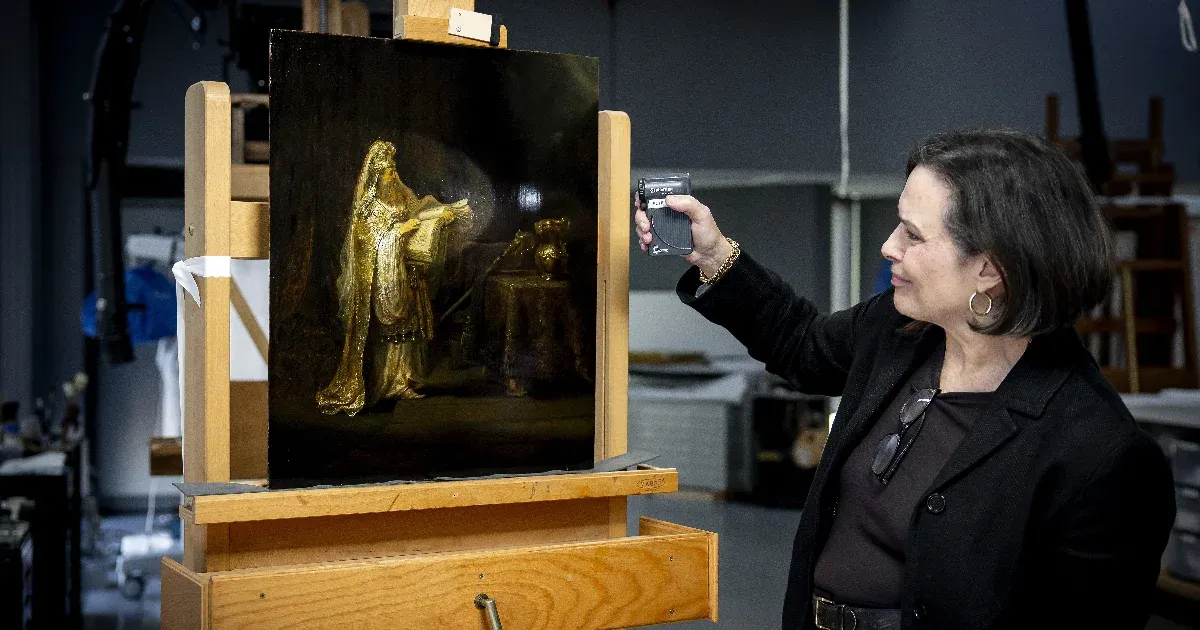 Rembrandt Elveszett Festménye Újra Felbukkant a Rijksmúzeumban Rembrandt Elveszett Festménye Újra Felbukkant a Rijksmúzeumban
