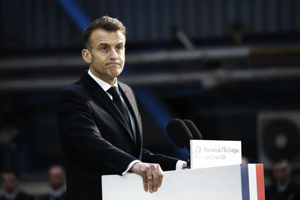 Macron a francia nukleáris erőkről: Ahhoz, hogy szabadok legyünk, rettegettnek kell lennünk