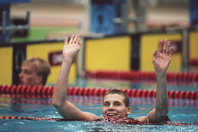 38 év után mesélte el Darnyi Tamás, miért fintorgott az első olimpiai aranyánál, amit világcsúccsal nyert meg