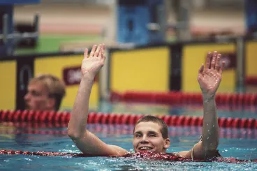 38 év után mesélte el Darnyi Tamás, miért fintorgott az első olimpiai aranyánál, amit világcsúccsal nyert meg