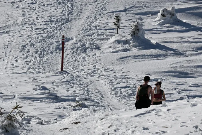 Túrázók a Babia Górán + lengyel tormaleves – Fotó: Tenczer Gábor / Telex