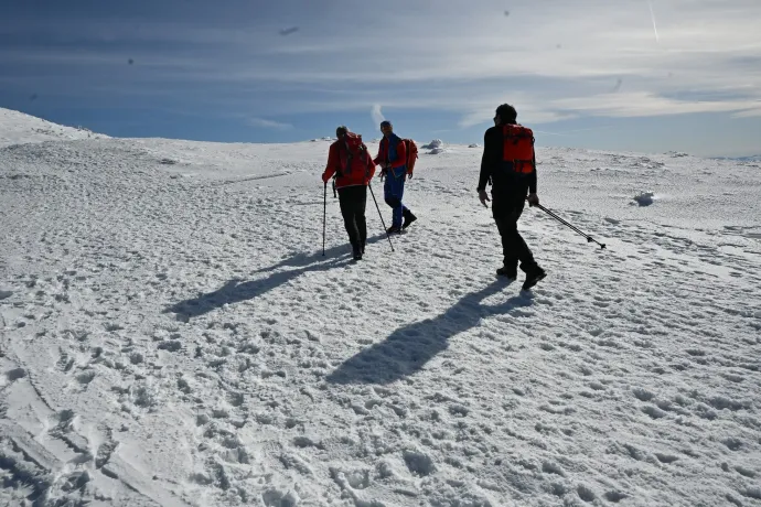 Felfelé a Babia Górára, és a csúcson – Fotó: Tenczer Gábor / Telex