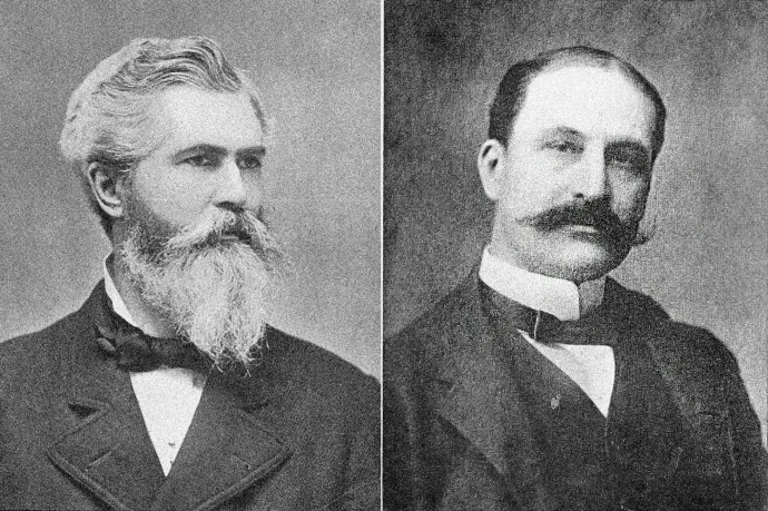 Washington Sheffield és fia, Lucius T. Sheffield – Fotó: Sheffield Pharmaceuticals’ Private Archives / Wikipedia