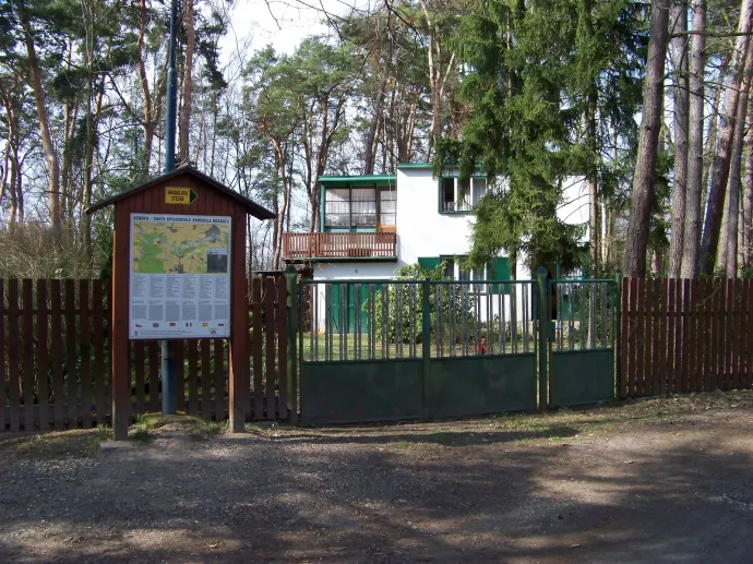 Bohumil Hrabal egykori háza Kerskóban, 2011-ben – Fotó: Wikipedia