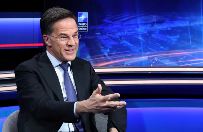 Mark Rutte, a NATO főtitkára – Fotó: Yves Herman / Reuters 