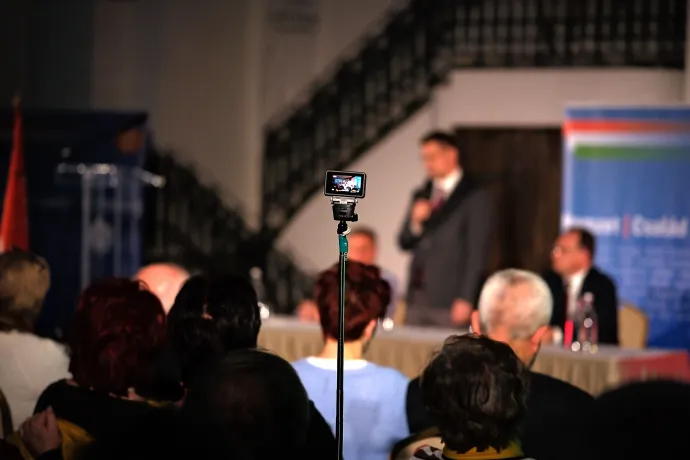 Gulyás Gergely rögzítésére se sokan használhattak eddig akciókamerát – Fotó: Gűth Ervin / Telex