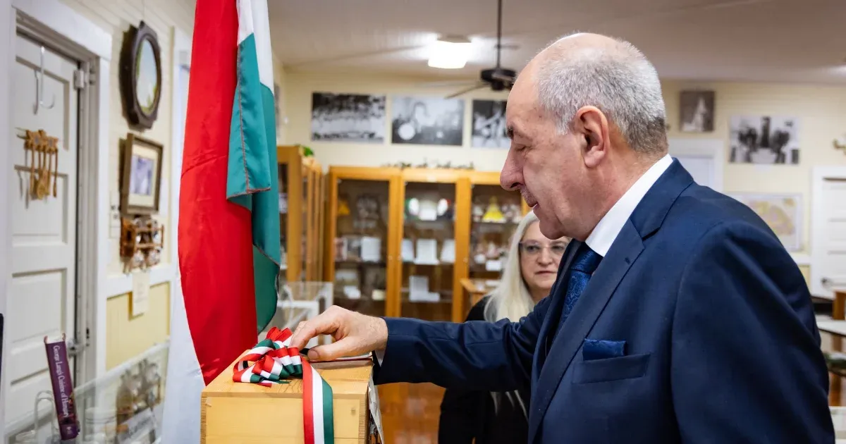 Az Amerikában található Árpádhonba látogatott Sulyok Tamás