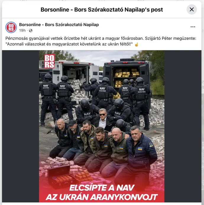 Forrás: Bors / Facebook