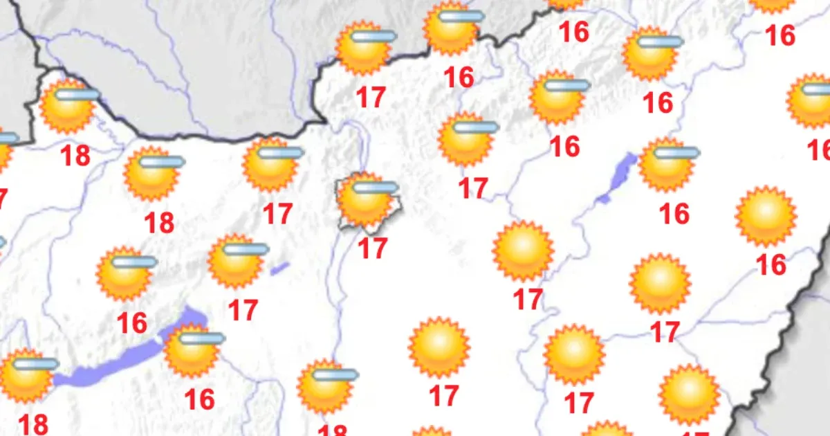 Marad a napsütéses tavaszi idő vasárnap is