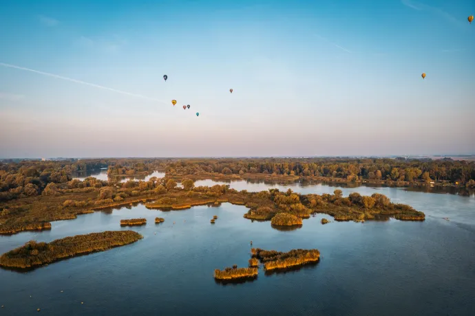 Muraköz, hőlégballonok – Fotó: Horvát Idegenforgalmi Közösség