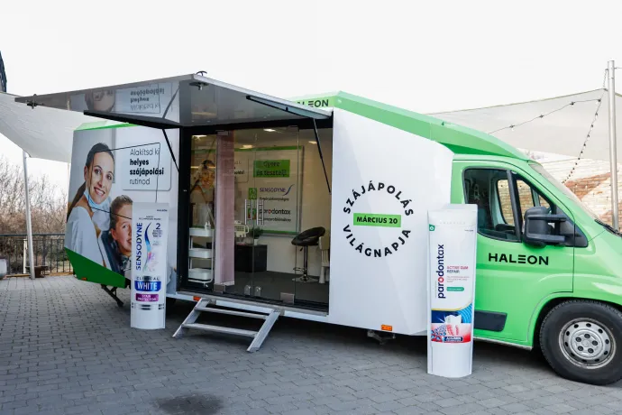 Ez a szűrőbusz járja az országot – Fotó: Bor Zoltan / Haleon