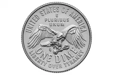 Az Egyesült Államok 250. születésnapját ünneplő emlékérmékről csak a békét szimbolizáló olajág maradt le