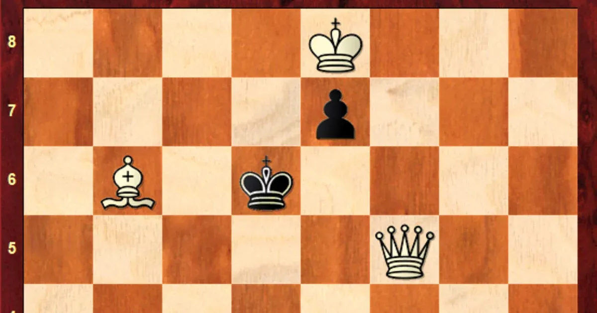 Sakkfeladványa Telexen: egy apró finomság hozza el a sötét király végzetét