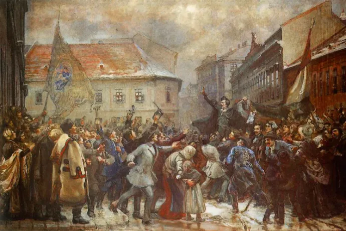 Táncsicsot kiszabadították ugyan március 15-én, de később halálra ítélték, nem találták, ezért a névtábláját lógatták fel helyette